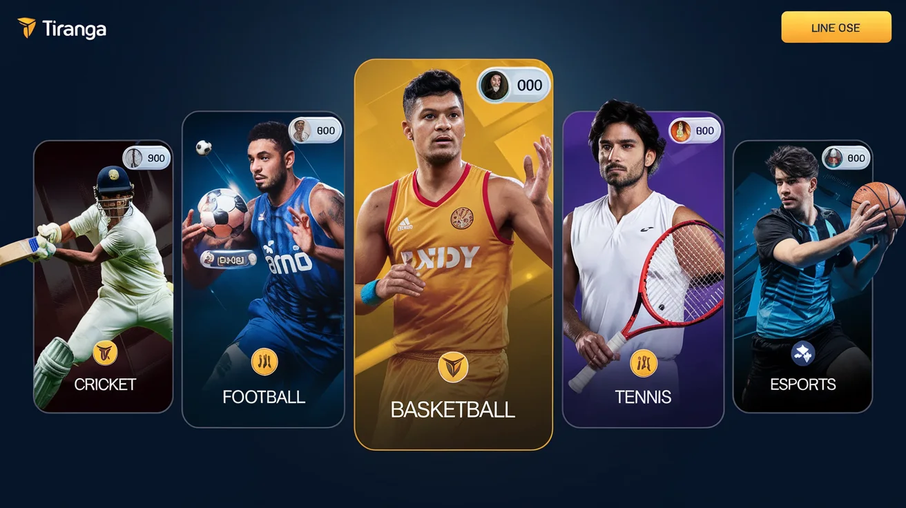 Tiranga Sports Betting Games Page