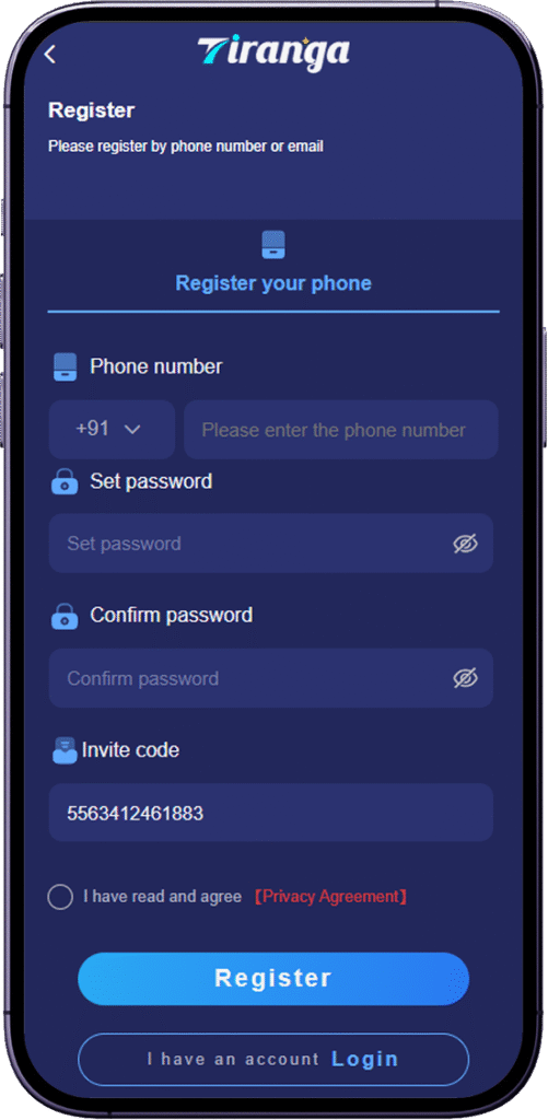 Tiranga Game, Tiranga Apps, Tiranga Login homepage content